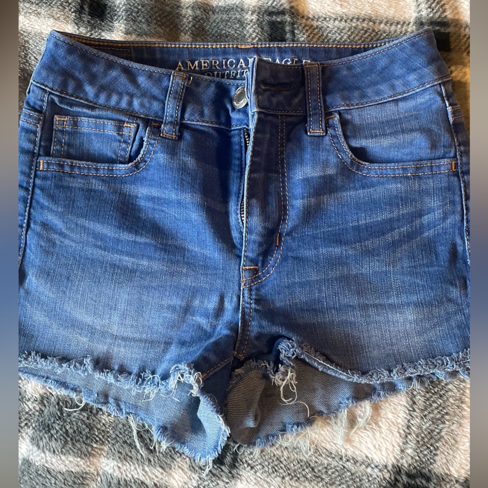 American eagle jean shorts